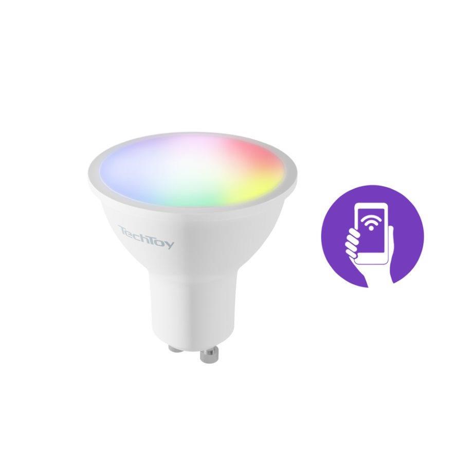 TechToy Smart Bulb RGB 4, 5W GU102 