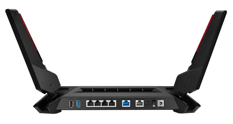 ASUS GT-AX6000 (AX6000) WiFi 6 Extendable Gaming Router,  2.5G porty,  AiMesh,  4G/ 5G Mobile Tethering5 