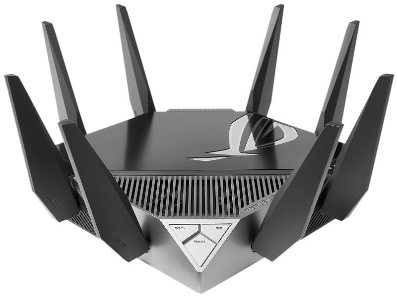 ASUS ROG Rapture GT-AX11000 (AXE11000) WiFi 6E Extendable Gaming Router, 2.5G port, Aimesh, 4G/5G Mobile Tethering8 