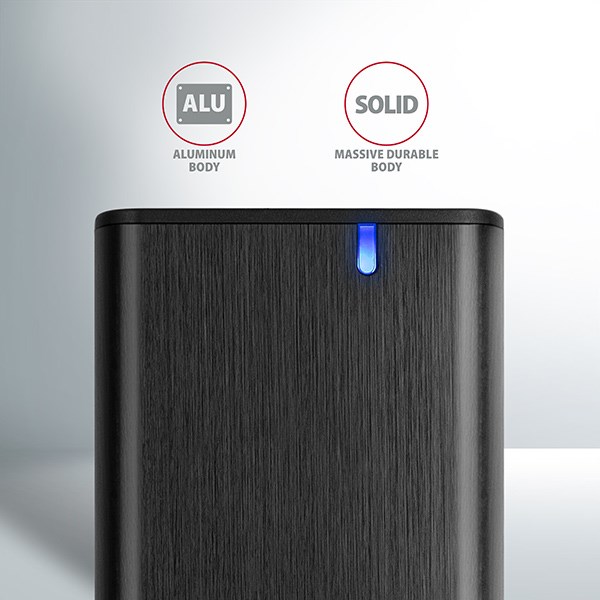 AXAGON EEM2-SBC,  USB-C 3.2 Gen 2 - M.2 SATA SSD kovový box RAW,  bez skrutiek2 