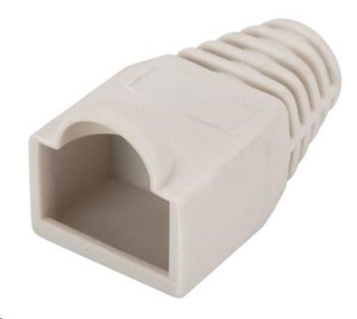 PremiumCord 25ks krytov konektorov RJ45 - sivé0 