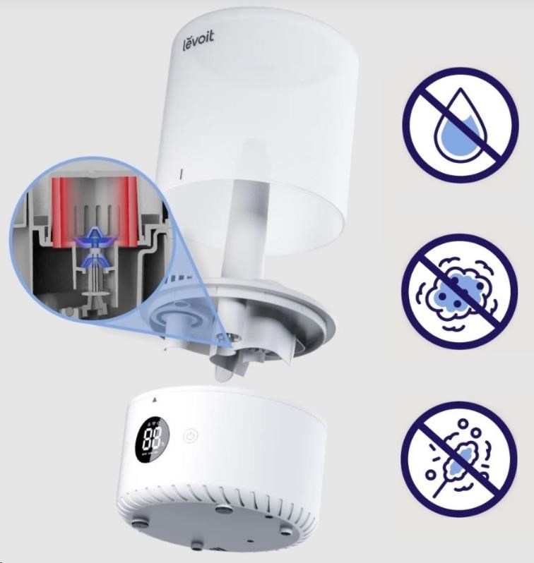 Levoit DUAL 200S - SMART Zvlhčovač vzduchu7 