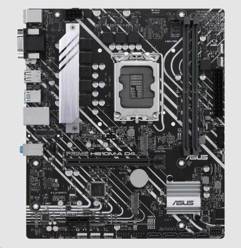 ASUS MB Sc LGA1700 PRIME H610M-A DDR4-CSM,  Intel H610,  2xDDR4,  1xDP,  1xHDMI,  1xVGA,  mATX1 