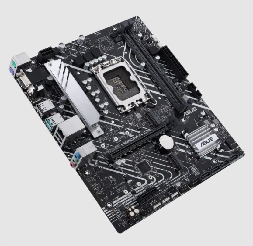 ASUS MB Sc LGA1700 PRIME H610M-A DDR4-CSM,  Intel H610,  2xDDR4,  1xDP,  1xHDMI,  1xVGA,  mATX4 