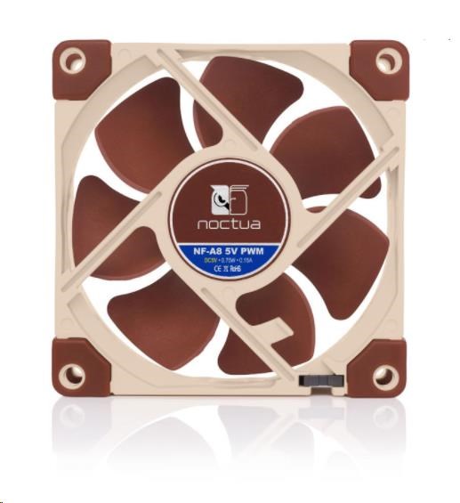NOCTUA Ventilátor NF-A8 5V PWM,  80mm,  hnědá2 
