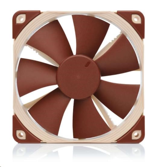 NOCTUA Ventilátor NF-F12 5V,  120mm,  hnědá3 