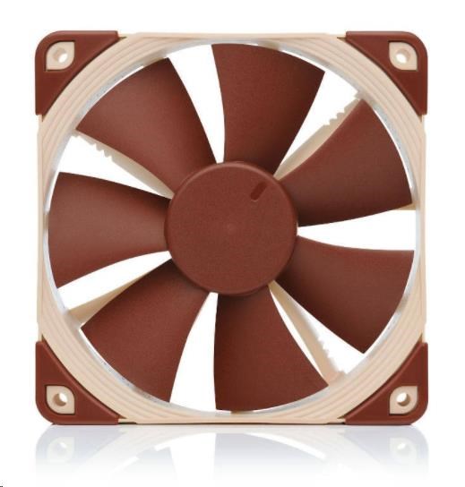 NOCTUA Ventilátor NF-F12 5V PWM,  120mm,  hnědá2 