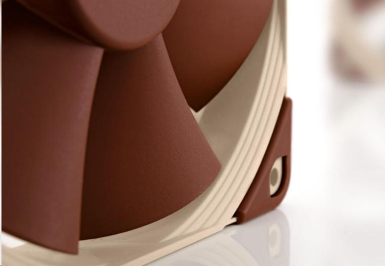 NOCTUA Ventilátor NF-F12 5V PWM,  120mm,  hnědá3 