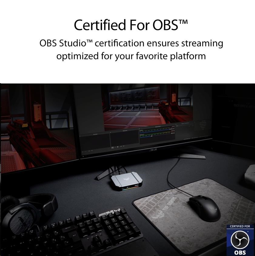 Záznamové zariadenie ASUS TUF GAMING CAPTURE BOX-CU4K303 