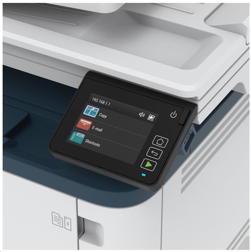 Xerox B315V_DNI B&W laser. MFZ,  A4,  512 MB,  DUPLEX,  DADF,  40 strán za minútu,  Ethernet/ Wifi/ USB,  Apple AirPrint2 