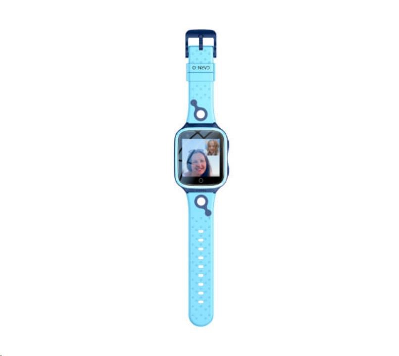 CARNEO dětské GPS hodinky GuardKid+ 4G Platinum blue0 