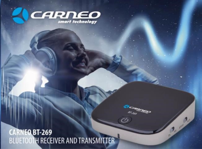 CARNEO BT-269 bluetooth audio receiver a transceive2 