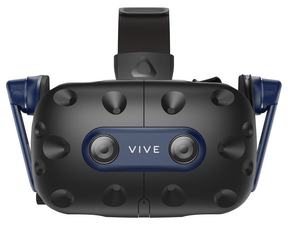 HTC Vive Pro 2 HMD brýle pro virtuální realitu,  2x 2448x2448px 5K rozlišení,  120Hz,  FOV 120°,  černá/ modrá2 