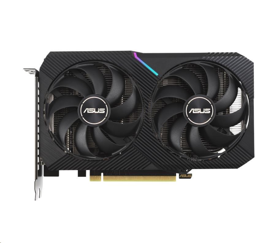 ASUS VGA NVIDIA GeForce Dual RTX 3060 V2 OC Edition,  RTX 3060,  12 GB GDDR6,  3xDP,  1xHDMI2 