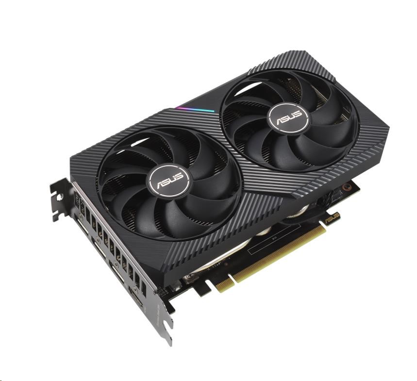 ASUS VGA NVIDIA GeForce Dual RTX 3060 V2 OC Edition,  RTX 3060,  12 GB GDDR6,  3xDP,  1xHDMI0 