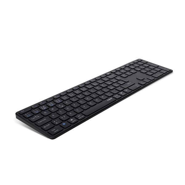 RAPOO klávesnice E9800M, bezdrátová, CZ/SK, šedá1 