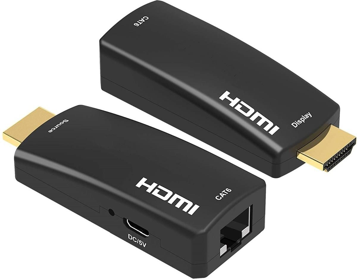 PREMIUMCORD HDMI FULL HD 1080p extender na 50 m cez jeden kábel Cat5e/ 60 