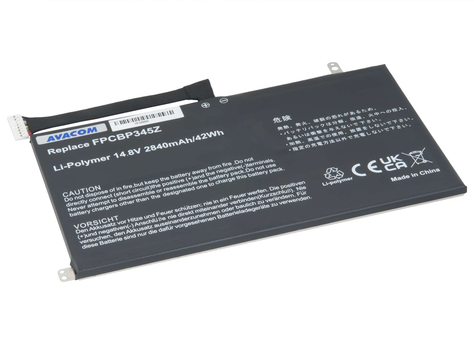 AVACOM batéria pre Fujitsu LifeBook UH572,  Li-Pol 14, 8V 2840mAh0 