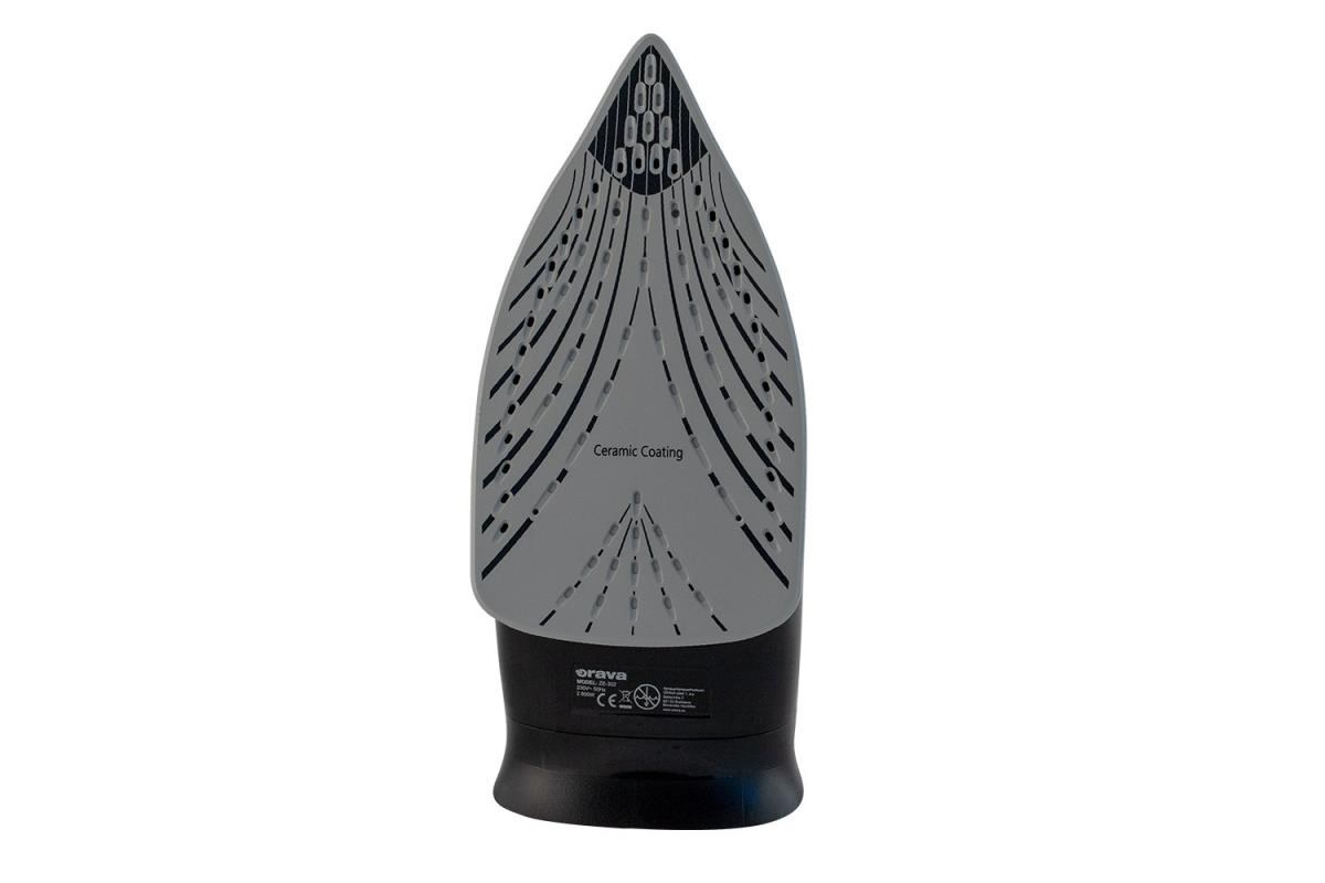 Orava ZE-302 napařovací žehlička,  2800 W,  Anti-Drip,  Anti-Calc,  Self-Clean,  320 ml,  modrá /  černá4 
