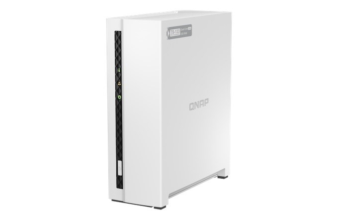 QNAP TS-133 (4C/CORTEX-A55/1,8GHz/2GBRAM/1xSATA/1xGbE/1xUSB2.0/1xUSB3.2)0 