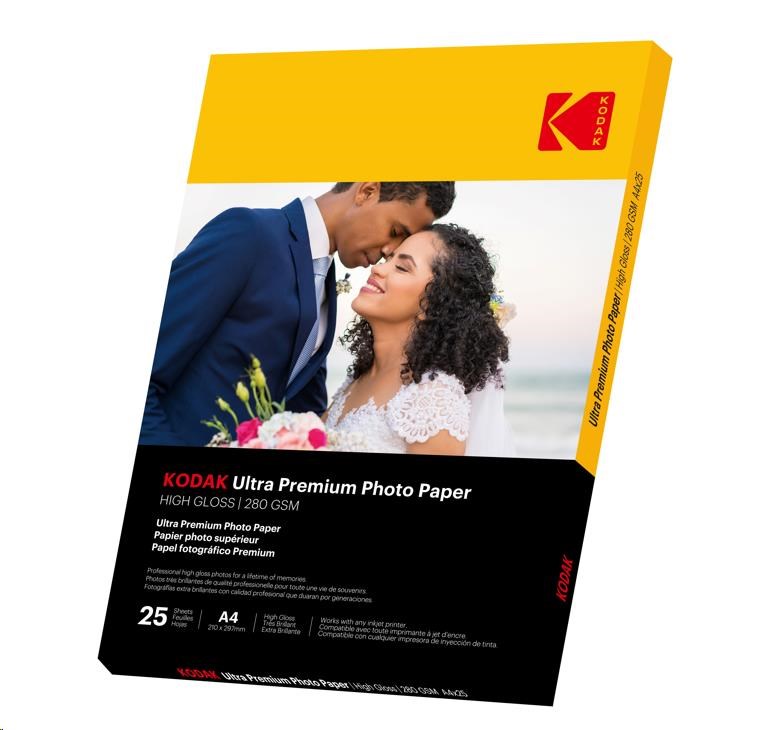 KODAK Ultra Premium Photo RC Gloss (280g/ m2) A4 25 listů1 