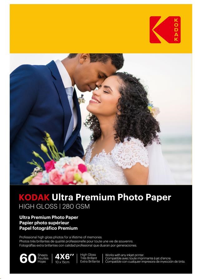 KODAK Ultra Premium Photo RC Gloss (280g/m2) 10x15 (A6) 60 listů1 