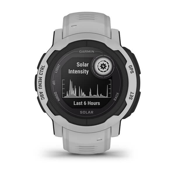 Garmin GPS sportovní hodinky Instinct 2 Solar - Mist Grey2 