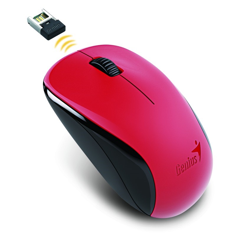 Myš GENIUS NX-7000/  1200 dpi/  bezdrôtová/  červená0 