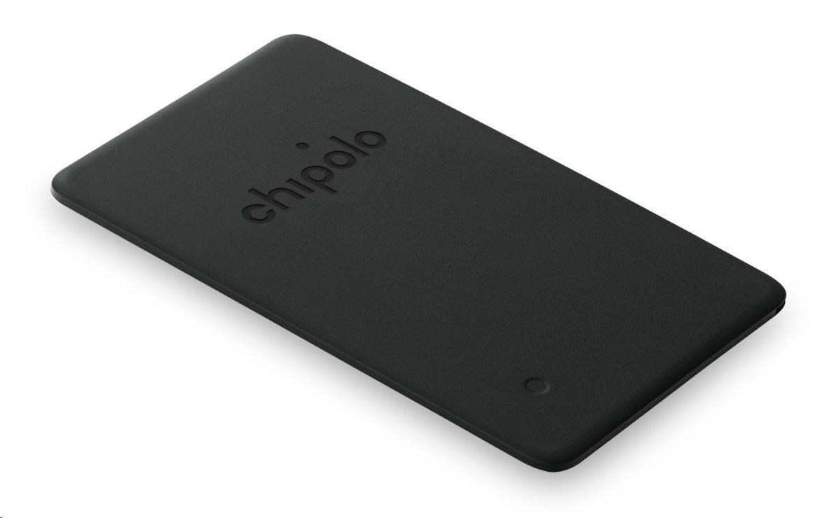 Chipolo CARD Spot– Chytrý vyhledávač peněženky,  černý0 