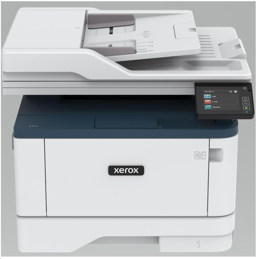 BAZAR - Xerox B305V_DNI ČB laser. MFZ,  A4,  512mb,  DUPLEX,  ADF,  38ppm,  Ethernet/ Wifi/ USB - Poškozený obal2 