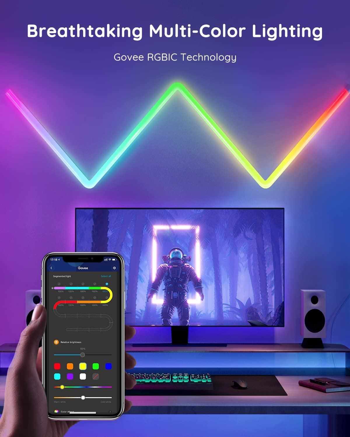 Govee Glide (8+4) SMART LED,  TV,  Gaming,  Home - RGBIC3 