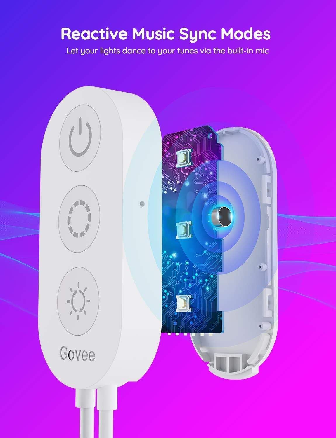 Govee WiFi RGBIC Smart PRO LED pásek 10m - extra odolný4 