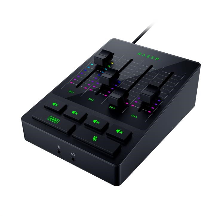 Razer směšovač zvuku Audio Mixer,  analogový,  USB-C7 