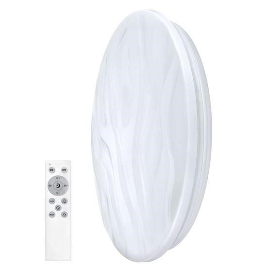 Solight LED smart stropní světlo Wave,  30W,  2300lm,  wifi,  RGB + CCT,  dálkové ovládání3 