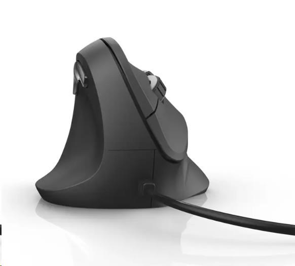 Hama vertikální,  ergonomická kabelová myš EMC-500L pro leváky,  černá1 