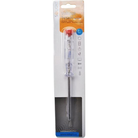 Solight zkoušečka 304,  průměr 3, 5mm x 190mm,  AC napětí kontaktně: 200 - 250V1 