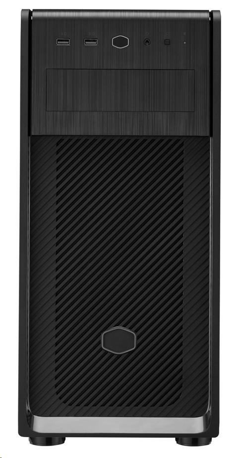 Cooler Master case Elite 500 ODD,  ATX,  Průhledná bočnice,  1x 120mm Fan,  Černá8 