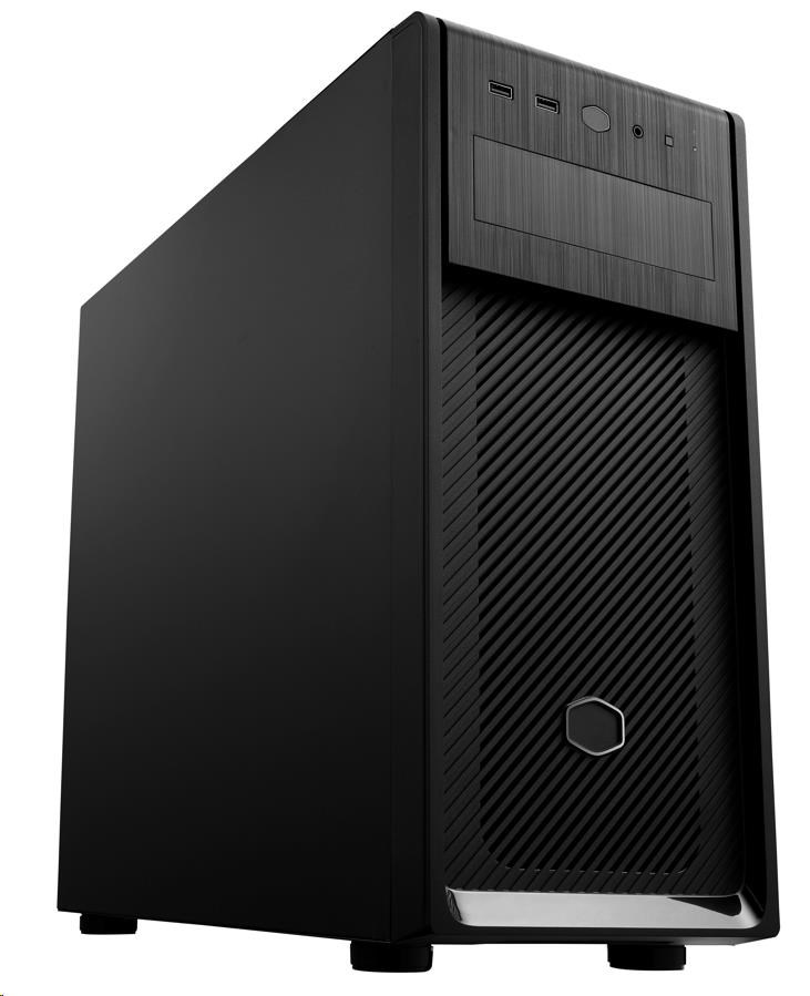 Cooler Master case Elite 500 ODD,  ATX,  Průhledná bočnice,  1x 120mm Fan,  Černá7 
