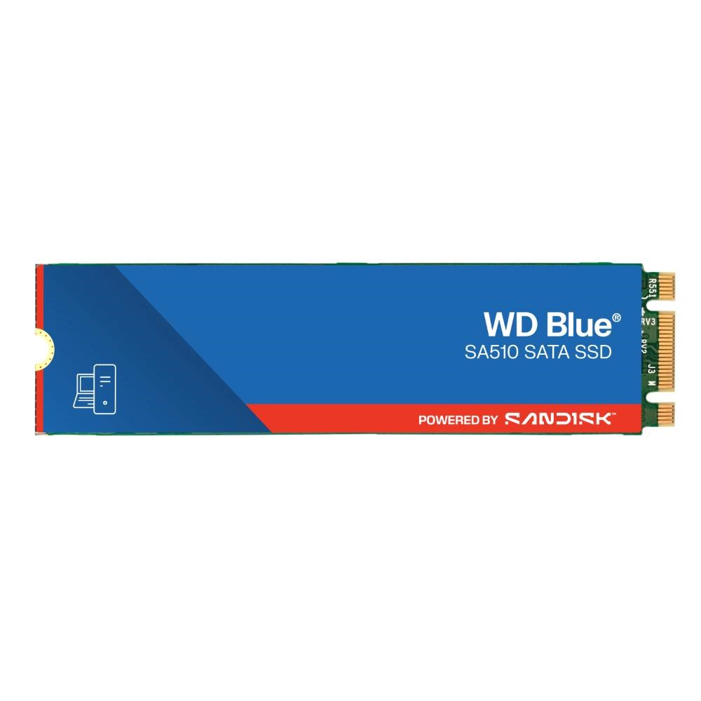 WD BLUE SSD 3D NAND WDS100T3B0B 1TB SA510 Powered by SanDisk,  M.2 SATA,  (R:560,  W:520MB/ s)0 