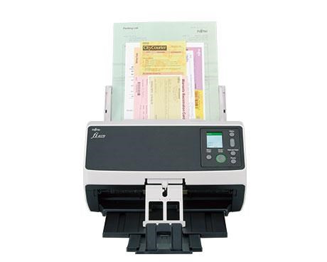 Skener FUJITSU Fi-8170 A4, priechodný, 70 str./min, 600 dpi, LAN RJ45-1000, USB 3.2, ADF 100 listov, 10000 listov za de1 