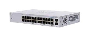 Cisco switch CBS110-24T (24xGbE, 2xGbE/SFP combo,fanless) - REFRESH0 