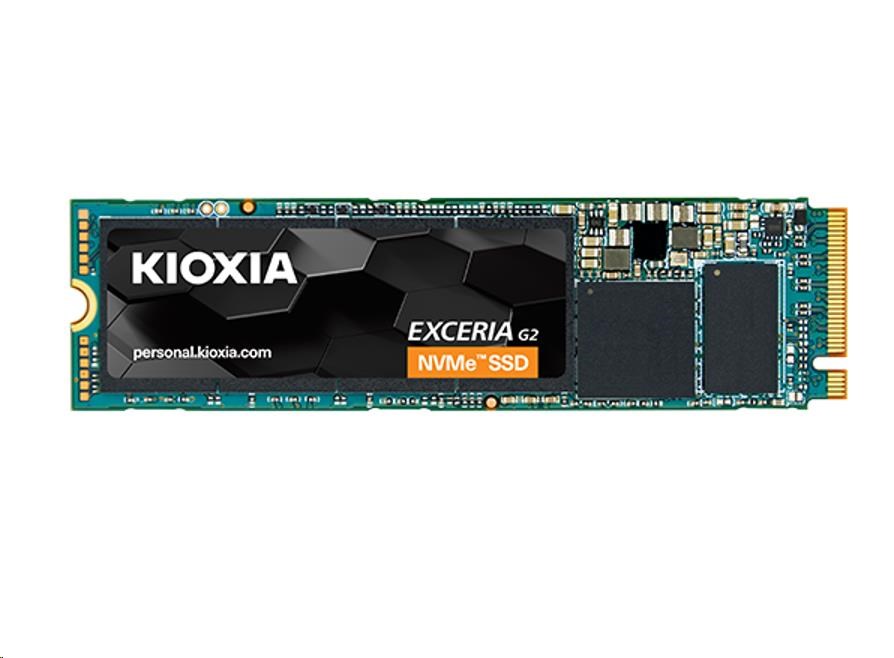 KIOXIA SSD 1TB EXCERIA G2,  M.2 2280,  PCIe Gen3x4,  NVMe 1.31 
