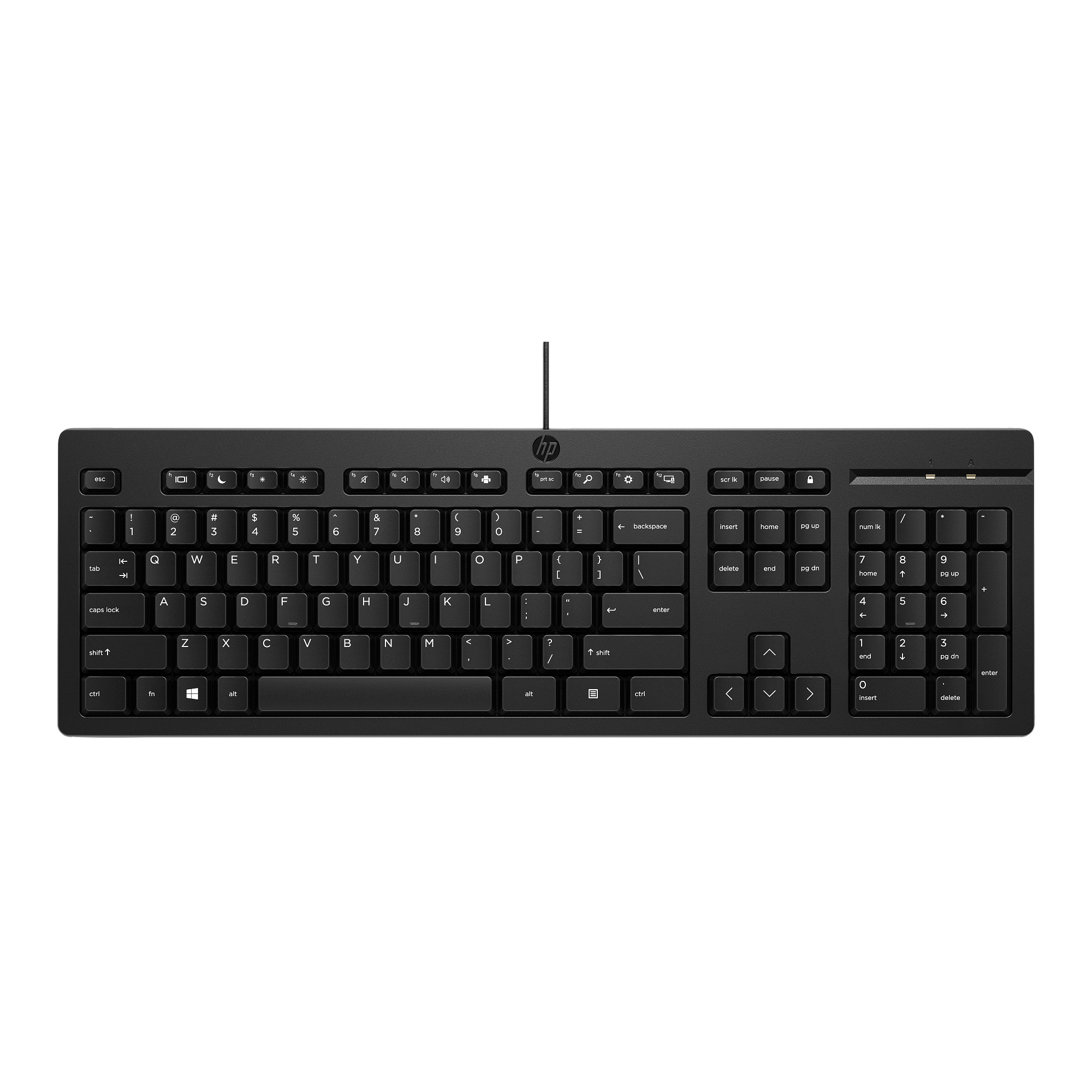 HP 125 Wired Keyboard - Ruská1 