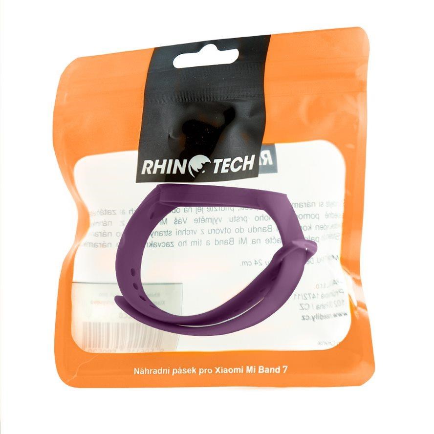 Rhinotech řemínek pro Xiaomi Mi Band 7, fialová1 