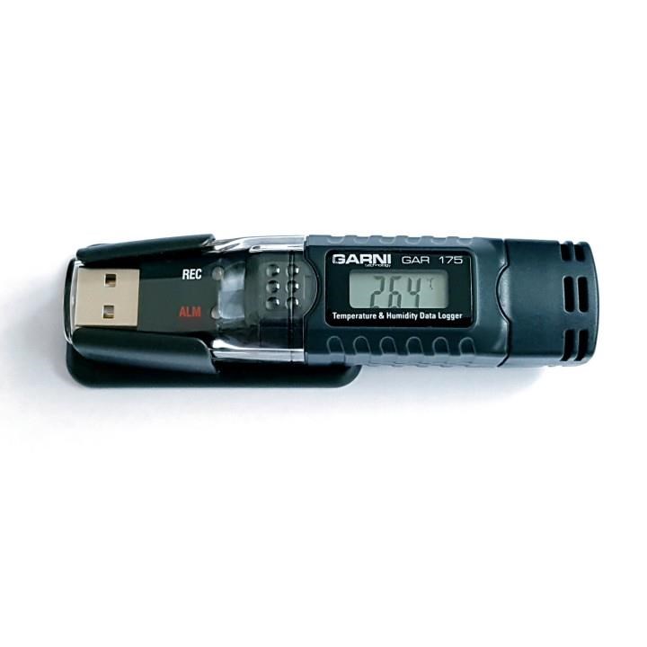 GARNI GAR 175 - USB datalogger pro měření a záznam telpoty a relativní vlhkosti0 