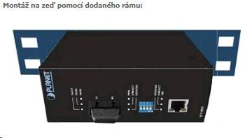 Planet switch IGS-801T,  průmysl.verze 8x10/ 100/ 1000,  DIN,  IP30,  -40 až 75°C,  12-48V2 
