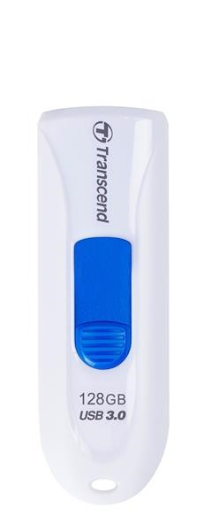 TRANSCEND Flash disk 128 GB JetFlash®790,  USB 3.1 (R:90/ W:40 MB/ s) biela/ modrá2 