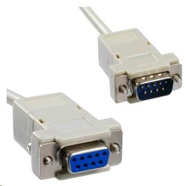 PREMIUMCORD Sériový kábel 5m predĺženie (Canon 9M/ 9F,  rozbočovač,  RS232)0 