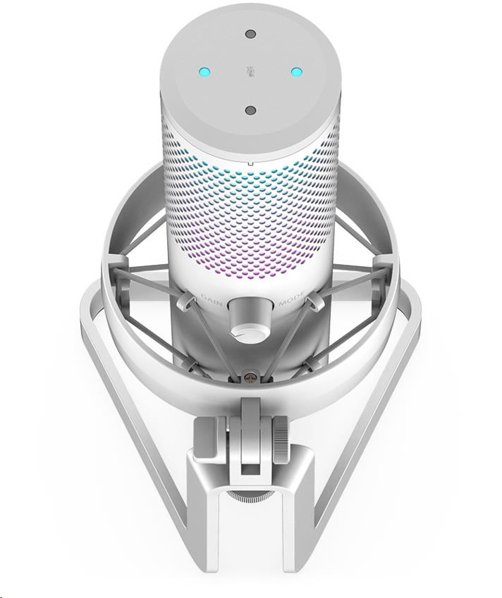 Mikrofón SPC Gear AXIS Streaming Microphone Onyx White USB8 
