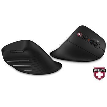 CONNECT IT FOR HEALTH Verti TriMode ergonomická vertikální myš,  bezdrátová,  černá0 
